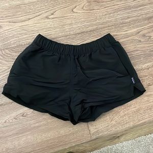 Black Patagonia shorts